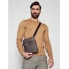 Guess, Vezzola, Textile Crossbody Bag, Dark Brown, 19 x 24 x 2cm, For Men