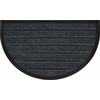 Guminis durų kilimėlis Douceur d`Interieur GALETS, pusmėnulis, PVC, 45 x 75 cm