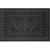 Guminis durų kilimėlis Douceur d`Interieur FEUILLES, 45 x 75 cm