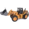 H-Toys ekskavatoriaus krovininis ratinis buldozeris, metaliniai modeliai, lieti H-toys 1813, 1:60