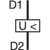 Hager 230V AC (MZ206) subįtampos jungiklis