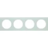 Hager Polo 10142209 Berker R.3 Keturgubas stiklo rėmas baltas 10142209