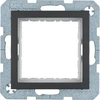 Hager B.Kwadrat/B.3/B.7 adapterių rinkinys systo moduliams 45x45 mm antracito matinės spalvos 14401606
