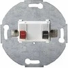 Berker Hager Garsiakalbis lizdas vieno sniego balta mechanizmas - 457209