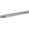 Hager Polo BA63001507030B tehaselito šukuotas kanalas BA6 15x30mm PVC pilkas BA63001507030B /2m/