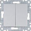 Hager Lumina Łącznik seryjny/świecznikowy sidabrinė WL0042