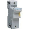 Hager Modulinė saugiklių bazė 1P L58, saugiklis 22x58mm, 125A 500V (LR701)