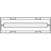 Hager Modulinis rėmelis 24 moduliai 150 x 500mm Univers N (UD12B3)