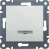 Hager Šviečianti balta jungtis Lumina 2 (WL0220)