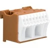 Hager QUI.BLO.SAM.PHASE.BROWN.2X16+8X4MM2,W.45M