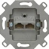 Berker Hager Jungiamasis lizdas 2 - laikas JAE 8 / 8 - greitis. Kat. 5E mechanizmas - 534555