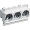 Hager 3P DII saugiklių bazė 25A 500V E27 (LE27K-3)