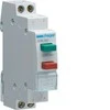 Hager Valdymo mygtukas 2x 1NO+NC žalia ir raudona 16A (SVN391)