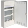 Hager Polo Hager Modulinė skirstomoji plokštė Volta 3 x 12 ant paviršiaus montuojama Patch Panel 3 lizdai 230V (VA36NWP)
