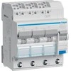 Hager RCBO 3+NB 16A 0.03A Type A 6kA RCBO (ADZ316D)