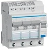 Hager 3 + N B 10A 0.03A A tipo 6kA RCBO (ADZ310D) diferencinis maitinimo šaltinis