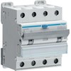 Srovės nuotėkio relė su automatiniu jungikliu Hager ADM466C (4P, 16A, C, A tipo, 30mA, 6kA)
