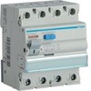 Hager Polo Hager Diferencinis srovės perjungiklis 4P 40A 0,1A AC tipo (CEC440J)
