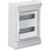 Hager Polo VE212PN Moduliniai skirstomieji įrenginiai 2x12, montuojami ant paviršiaus, atsparūs UV spinduliams IP65 Vector VE212PN