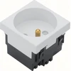 Hager tehalit.GB-EG Lizdas su/u 33st. pavienis 45x45mm baltas EER1339010