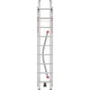 Hailo HAILO S100 Hailo ProfiLOT ladder combinable aluminum / 2x9+1x8 steps 039309507