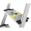 HAILO Kapnes majsaimniecibas L80 ComfortLine / aluminija / 8 pakapieni 038040807