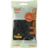 Hama midi perlai, 1000 vnt., juodi