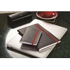 Hamelin OXFORD Juodas N´Raudonas BUSINESS JOURNAL SOFT COVER A6 Juodas