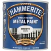 Metalo dažai HAMMERITE SMOOTH FINISH, blizgūs, baltos sp., 750 ml