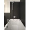 Hansgrohe Croma Select E Vario dušo komplektas 650 mm, EcoSmart 9l/min, 3 srovės, baltas/chromas