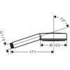 Rankinis dušas Hansgrohe Pulsify 105, 1jet, juodas matinis, 24120670