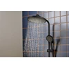 Hansgrohe DUŠO KOMPLEKTAS ACTIVERA S HG ECOSMART Juodas