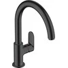 Virtuvinis maišytuvas Hansgrohe Vernis Blend M35 210, 71870670, juodas matinis