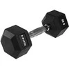 HMS Hex Pro gumuotas hantelis 1 x 8kg