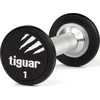 Profesionalus PU svarmuo / hantelis TIGUAR 1–70 kg (Svoris: 1kg)