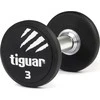 Profesionalus PU svarmuo / hantelis TIGUAR 1–70 kg (Svoris: 3kg)
