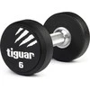 Profesionalus PU svarmuo / hantelis TIGUAR 1–70 kg (Svoris: 6kg)