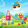 Happy Kiddo Magnetiniai blokeliai, 3D mokomieji vamzdeliai (61 elementas) PicassoTiles