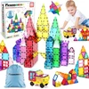 Happy Kiddo Magnetiniai blokeliai, 3D mokomieji vamzdeliai (61 elementas) PicassoTiles