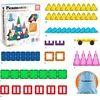 Happy Kiddo Magnetiniai blokeliai, 3D mokomieji vamzdeliai (61 elementas) PicassoTiles