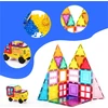 Happy Kiddo Magnetiniai blokeliai, 3D mokomieji vamzdeliai (61 elementas) PicassoTiles