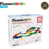 Picasso Tiles „Picasso“ plytelės – lenktyninių automobilių trasų rinkinys (PTR50)