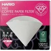 Hario - Balto popieriaus filtrai - V60-01 - 100 vnt