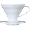 Hario V60-01 baltas plastikinis kavinukas
