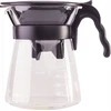Hario V60 kavinukas su juodu filtru