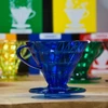 Hario Plastikowy Drip V60-02 Ocean Mėlyna - Mėlyna