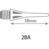 Softips Harrows Spare Micro Tip juoda/balta 30 vnt.