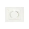 LED lempų (5-150W) šviesos reguliatorius VILMA XP 500 su rėmeliu, baltas
