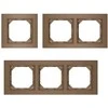 Trivietis rėmelis VILMA QR1000, mocha spalvos
