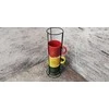 Harry Potter Haris Poteris - Rinkinys keraminiai puodeliai su stovu 300 ml 4 vnt. Hogvartso namai